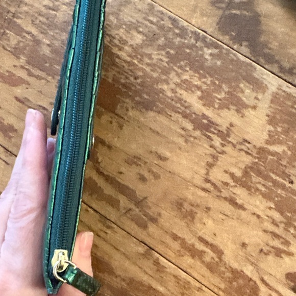 Brahmin Emerald Croc Embossed Wallet - Picture 4 of 4